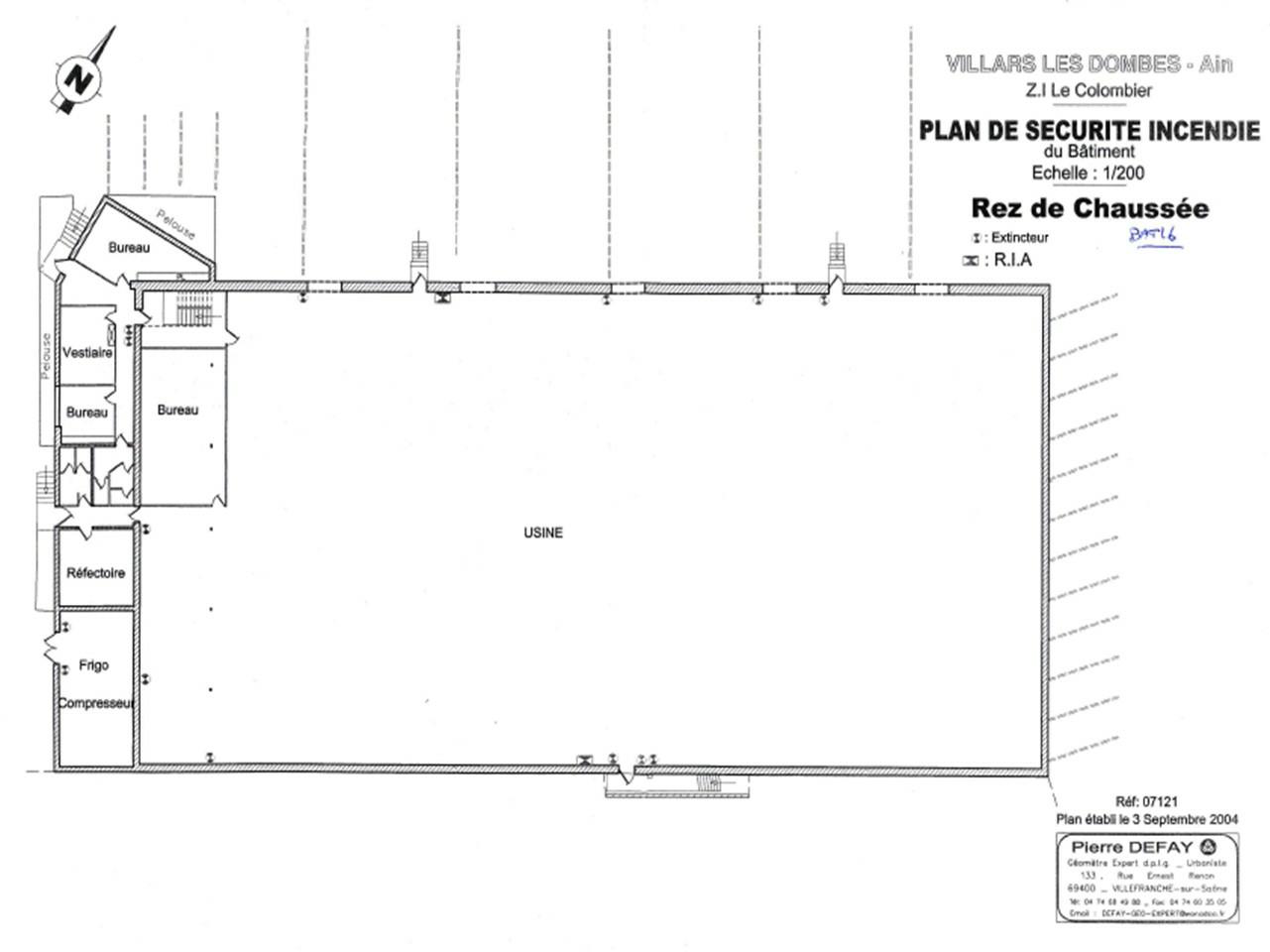 Entrepôt classe b Villars-les-Dombes 5364m² Location entrepôt classe b Villars-les-Dombes Ain OLLOG2110461 9